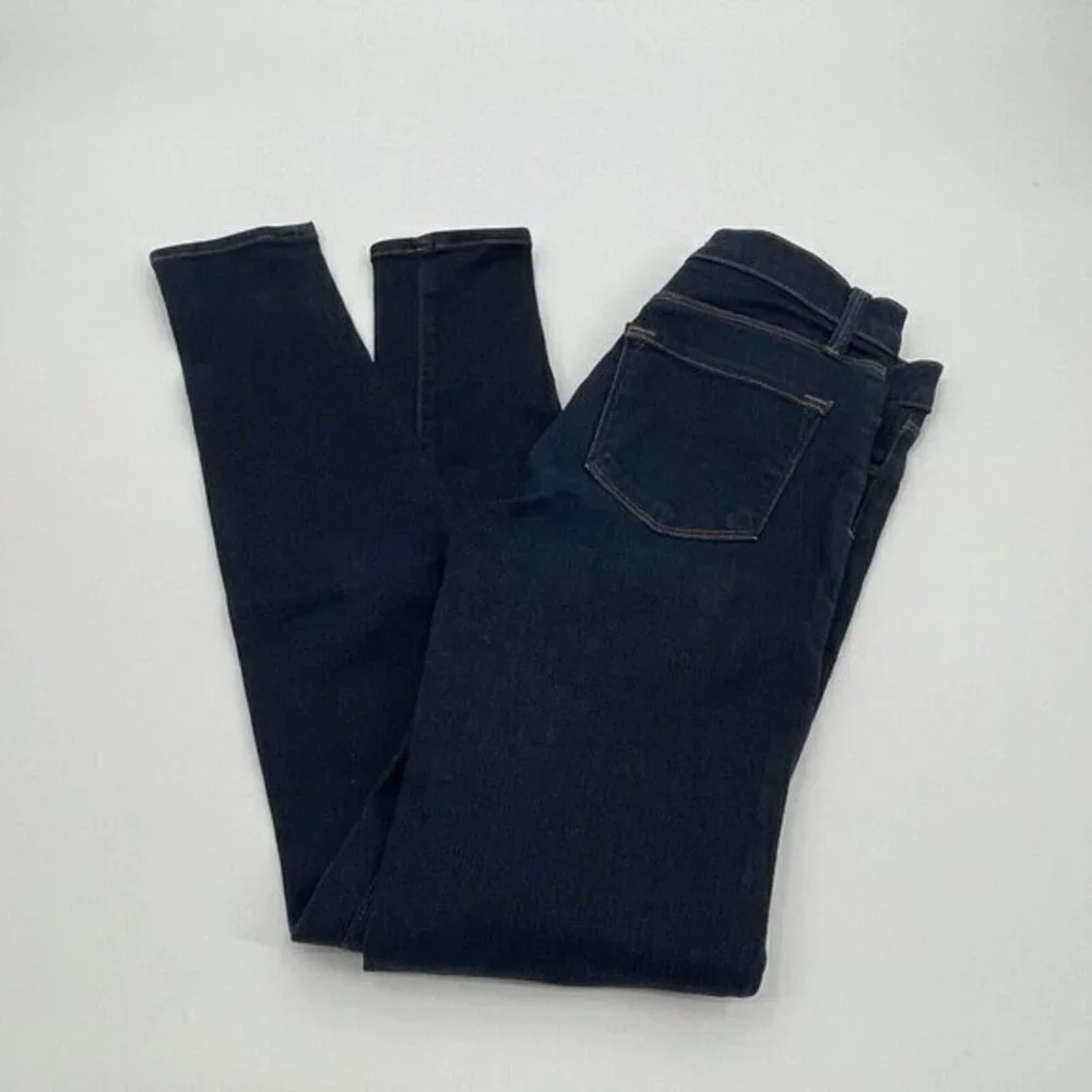 J Brand Womens Jeans 26 High Rise Skinny Denim Dark Blue Casual Stretchy Comfort